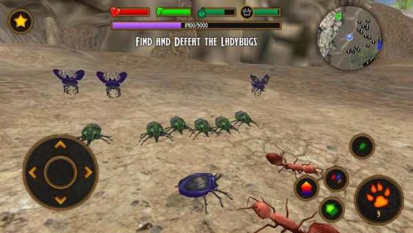 Rhino Beetle Simulator 1 تصوير الشاشة