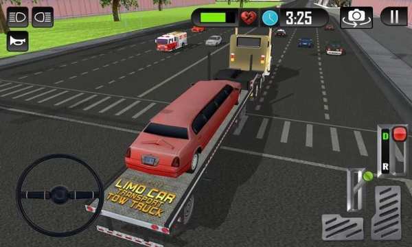 Limo Car Driver Transport 2017 screenshot 13