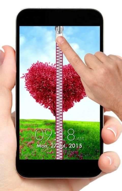 Love Zipper Screen Lock 5 تصوير الشاشة