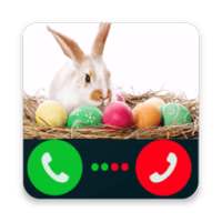Fake Call Easter Bunny on 9Apps