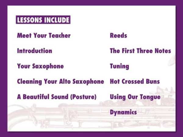 Learn Alto Sax скриншот 6