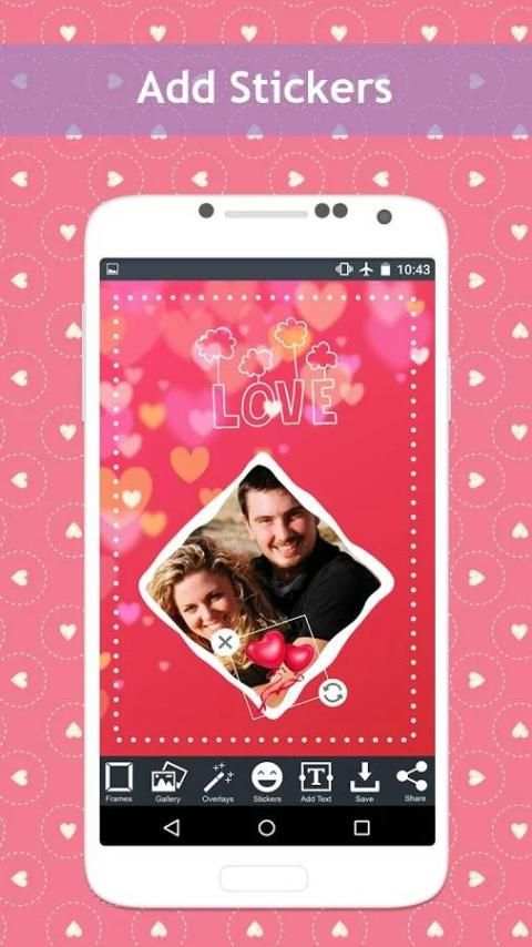 Love Photo Frame 1 تصوير الشاشة
