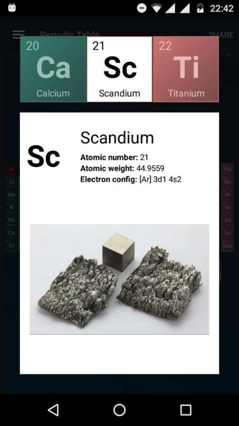 Periodic Table Free 6 تصوير الشاشة