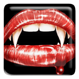 ikon Taring Vampir Stiker Foto