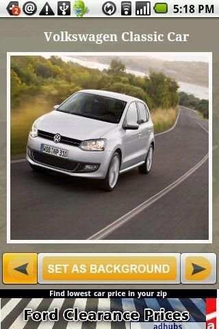 Volkswagen Car Wallpaper screenshot 2