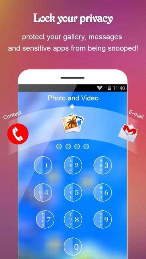 Passcode Lock Screen 5 تصوير الشاشة
