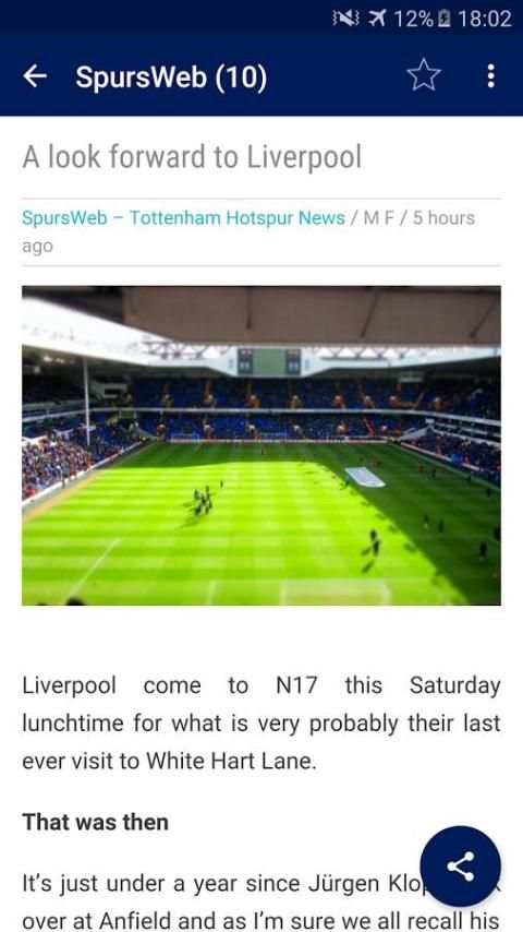 Football News Tottenham 3 تصوير الشاشة