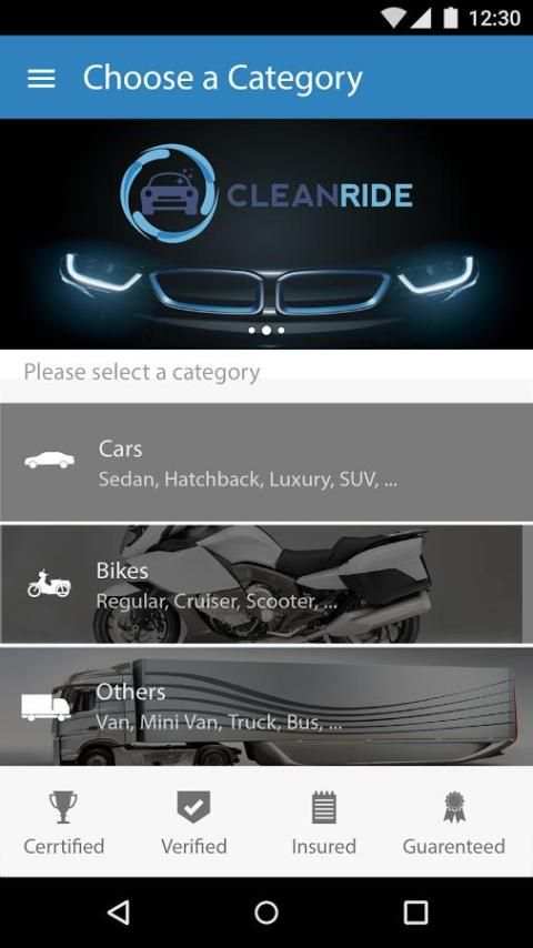 Clean Ride - Car / Bike Wash screenshot 3