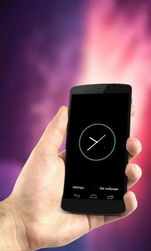 Battery Saver Analog Clock screenshot 7