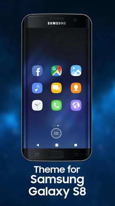 S8 Galaxy Launcher Theme screenshot 2