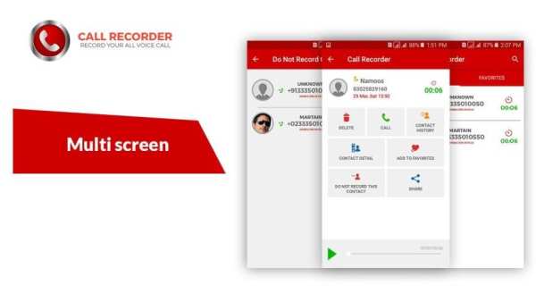 Automatic Call Recorder स्क्रीनशॉट 2