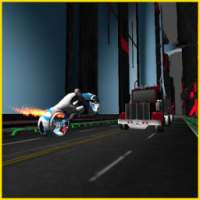 Motorbike Game free: Neon City logo