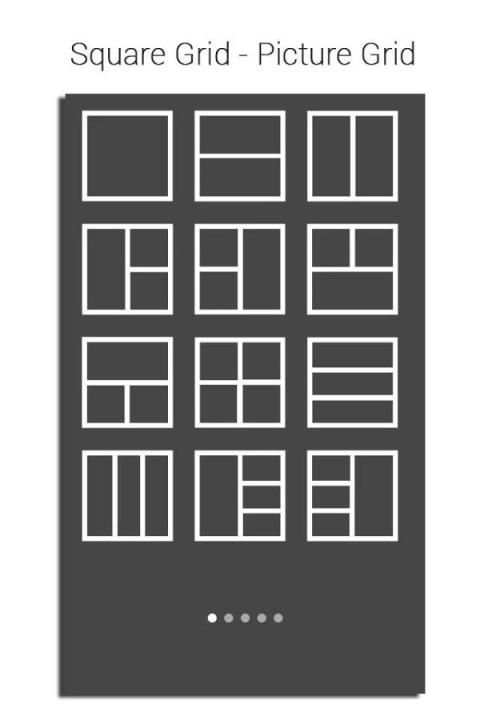 Square Grid - Picture Grid 4 تصوير الشاشة