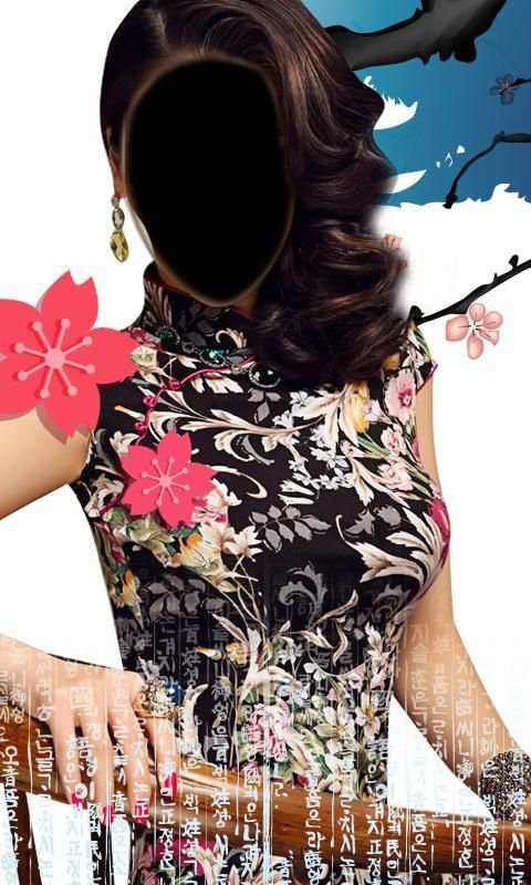 Chinese Dress Photo Montage 5 تصوير الشاشة