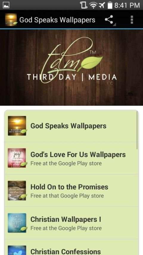 God Speaks Wallpapers SHARE screenshot 7
