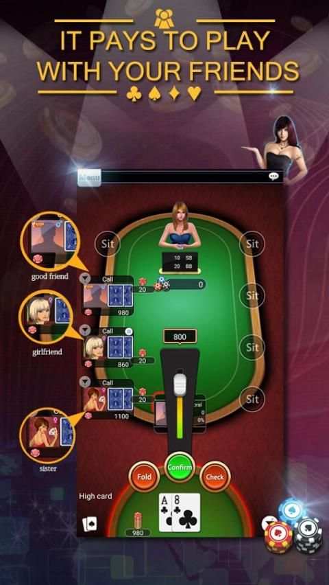Texas Poker Deluxe 4 تصوير الشاشة