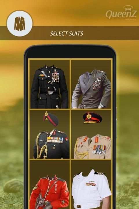 Army Photo Suit Editor 1 تصوير الشاشة