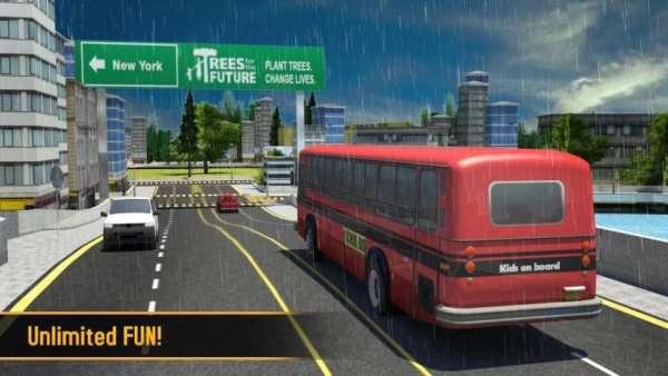 School Bus 3D 10 تصوير الشاشة