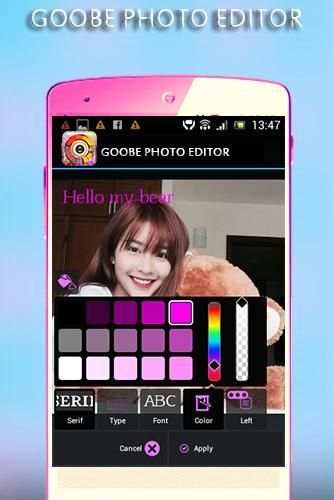 Goobe photo editor screenshot 2