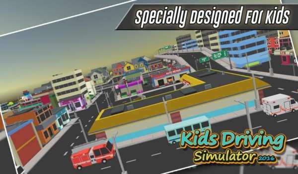 Kids Driving Simulator 2016 screenshot 3