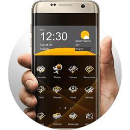 Gold & Silver Launcher Theme