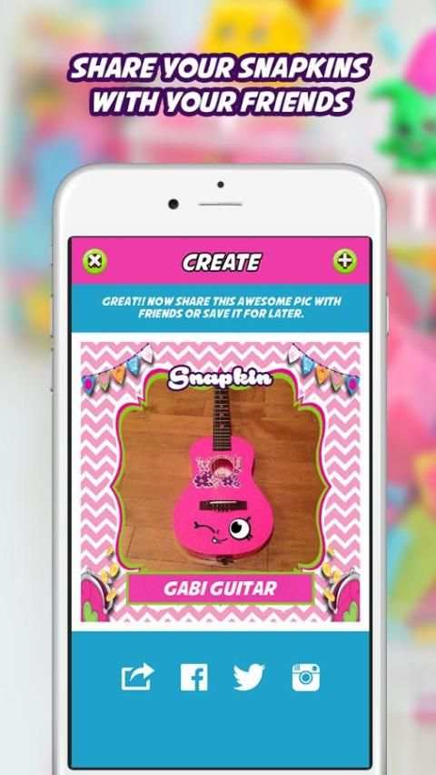 Snapkin - Shopkins Creator 2 تصوير الشاشة