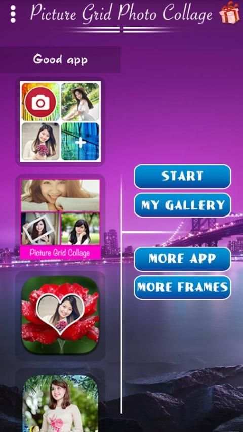 Picture Grid Photo Collage 1 تصوير الشاشة