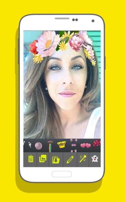 Snap Filter & Sticker скриншот 1