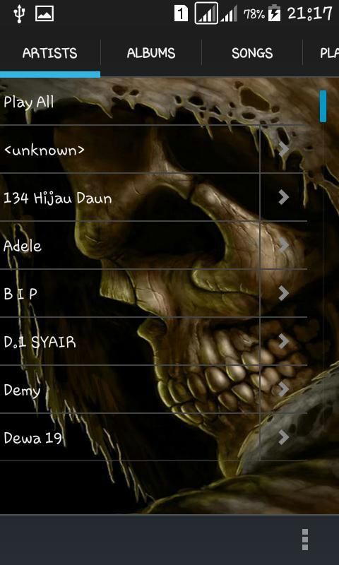 Music Player Skull screenshot 7
