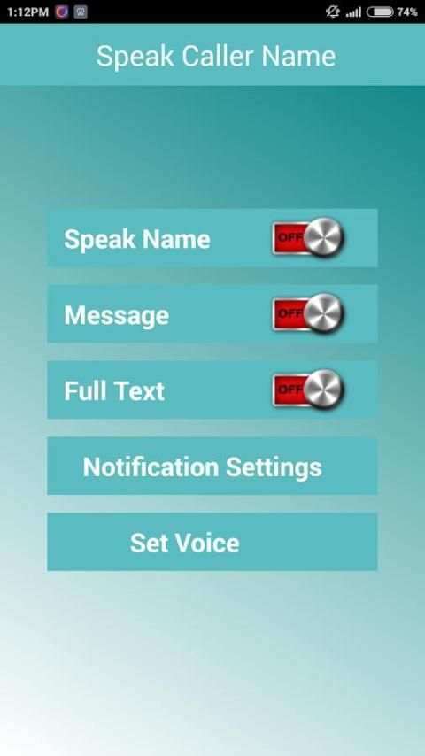 Caller Name & SMS Speaker Free 3 تصوير الشاشة