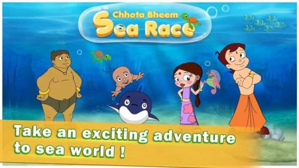 Chhota Bheem Sea Race 5 تصوير الشاشة