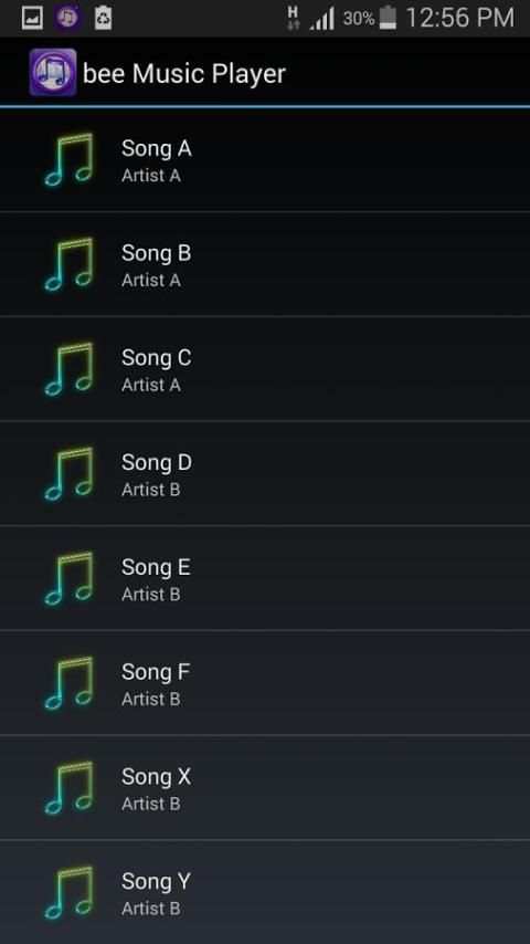 Music Player 2 تصوير الشاشة