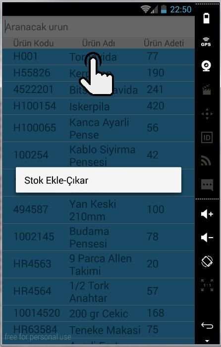 Stok Takip screenshot 3