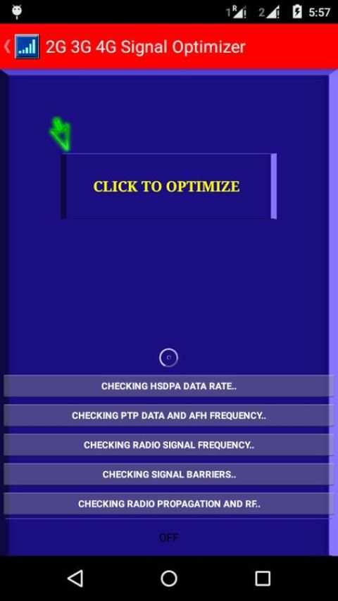 4G 3G Signal Optimizer Prank 5 تصوير الشاشة