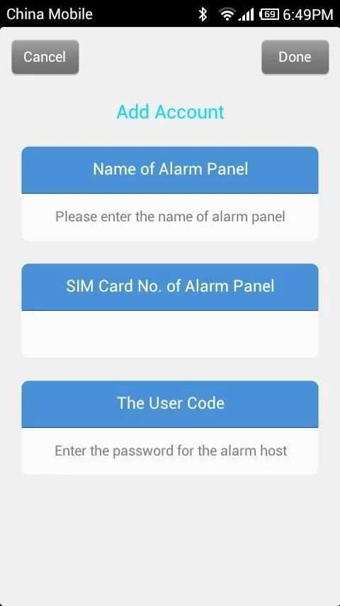 E Home Alarm System 2 تصوير الشاشة