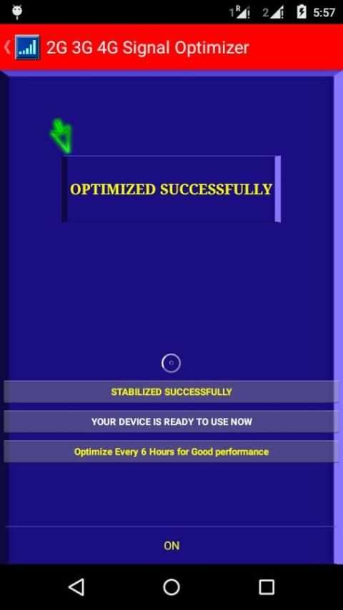 4G 3G Signal Optimizer Prank screenshot 2