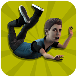Justin Falling Pop Star icon