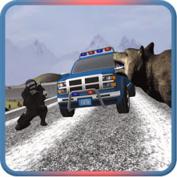 ikon Liar Polisi Transportasi Hewan