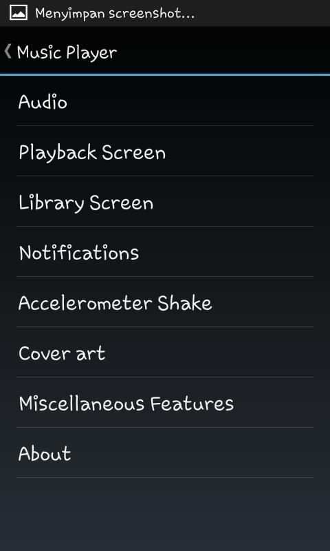 NRG Music Player screenshot 2