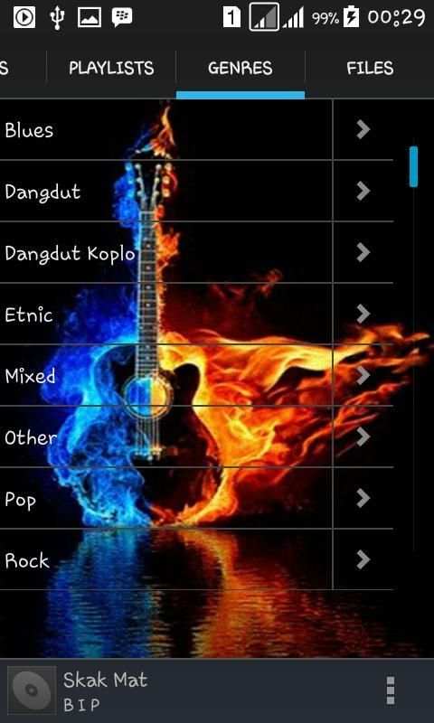 NRG Music Player скриншот 1