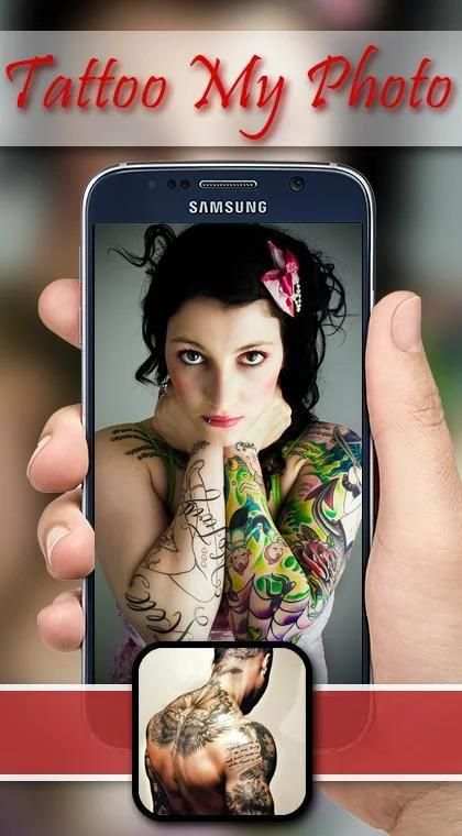 Tattoos Me Camera screenshot 4