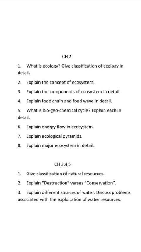 ENVIRONMENTAL STUDIES screenshot 5