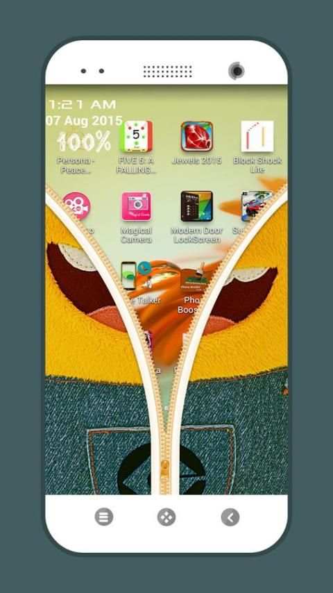 M Zipper Screen Locker 1 تصوير الشاشة