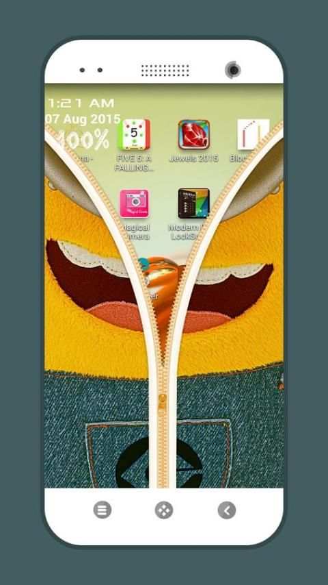 M Zipper Screen Locker 2 تصوير الشاشة