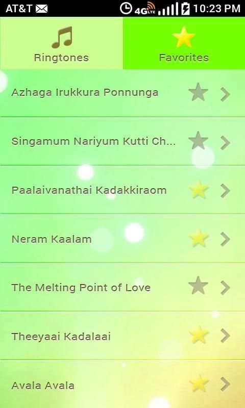 New Ringtones of Tamil Song 3 تصوير الشاشة