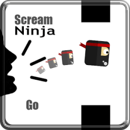 Scream Ninja go: sound game icon