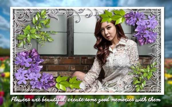 Flowers Collage Photo Editor 3 تصوير الشاشة