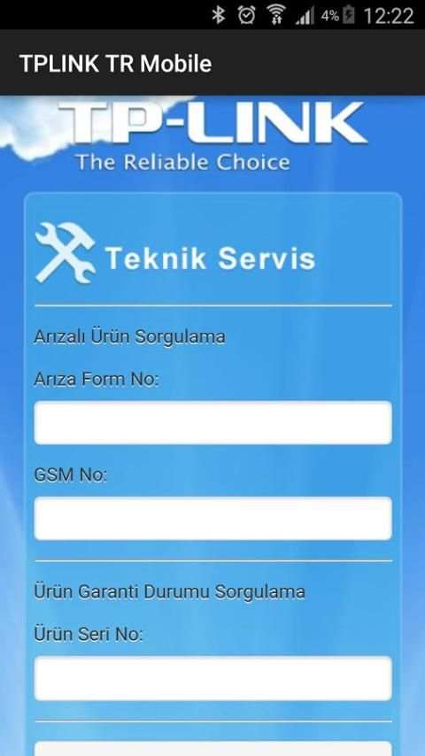 TPLink Türkiye Mobil screenshot 1
