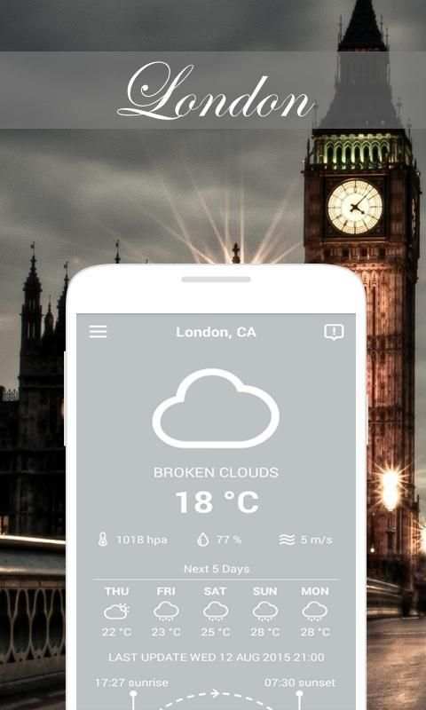 Local Weather - Free 3 تصوير الشاشة