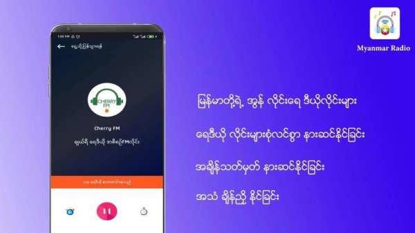 Myanmar TV & Radio скриншот 1